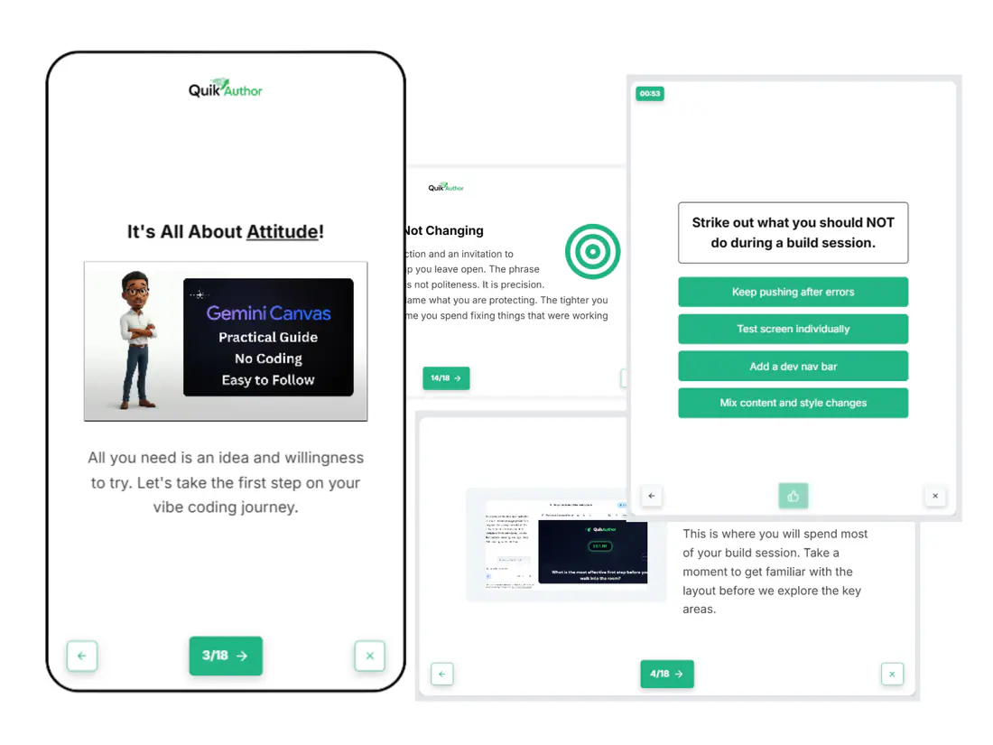 Gemini Canvas Interface
