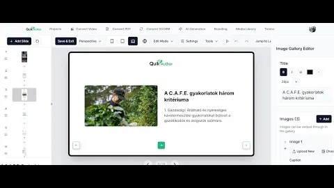 QuikAuthor 108: Managing AI Translation for Courses